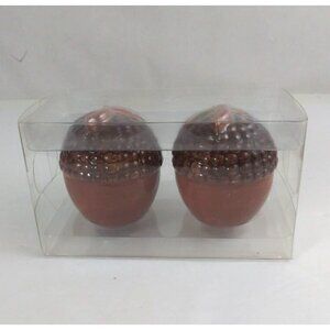 Vintage New Dillard's Autumn/Fall Acorn Salt & Pepper Shakers